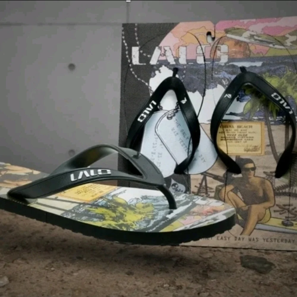 LALO China Beach Pro Model Flip Flops Size 11